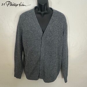 3.1 Philip Lim Cardigan Medium Gently worn 56% acrylic / 31% polyester